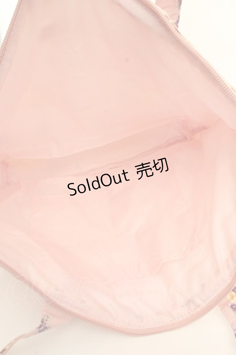 画像3: PINK HOUSE / キルティングトートバッグ  テディすみれ パープル O-26-02-24-2123-LO-BG-IG-ZTK021 (3)