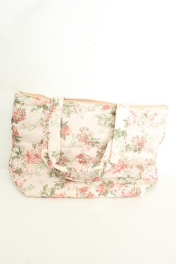 画像2: PINK HOUSE / キルティングトートバッグ  フラワー ピンク O-26-02-24-2124-LO-BG-IG-OS