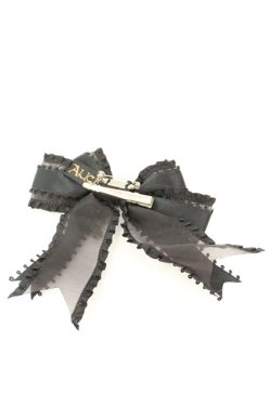 画像3: ALICE and the PIRATES / Bat Maidリボンクリップブローチ  クロ O-26-02-24-2017-PA-ZA-OW-OS