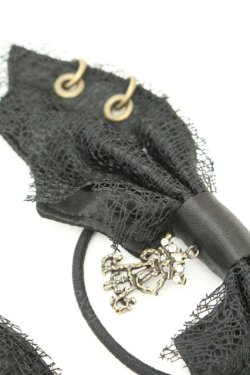 画像2: ALICE and the PIRATES / デビルウィングヘアゴム  クロ O-26-02-24-2018-PA-AC-OW-OS