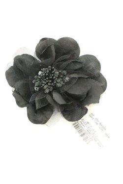 画像1: INDIVI / コサージュ  クロ O-26-02-24-2019-PU-AC-IG-OS