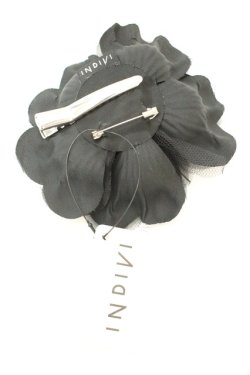 画像2: INDIVI / コサージュ  クロ O-26-02-24-2019-PU-AC-IG-OS