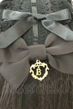 画像3: BABY,THE STARS SHINE BRIGHT / プリンセスドロップヘッドドレス  クロ O-26-02-24-2031-BA-AC-OW-OS