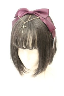 画像1: Amavel / Croix et Cercueilカチューシャ  パープル O-26-02-24-2033-CA-AC-OW-OS