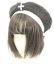 画像1: Amavel / Classical Nurse ベレー帽  クロ O-26-02-24-2035-CA-AC-OW-OS (1)