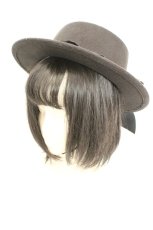 画像1: axes femme / ローズブーケフェルトカンカン  クロ O-26-02-24-2039-AX-AC-OW-ZTK037 (1)