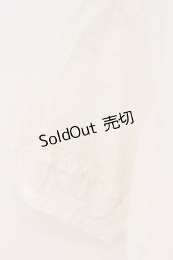 画像4: PINK HOUSE / ピコフリルタックブラウス  シロ O-26-02-24-023-LO-BL-IG-OS