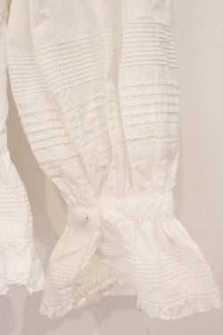 画像3: PINK HOUSE / フリルタックブラウスカーディガン【お直しあり】  シロ O-26-02-24-026-LO-BL-IG-OS