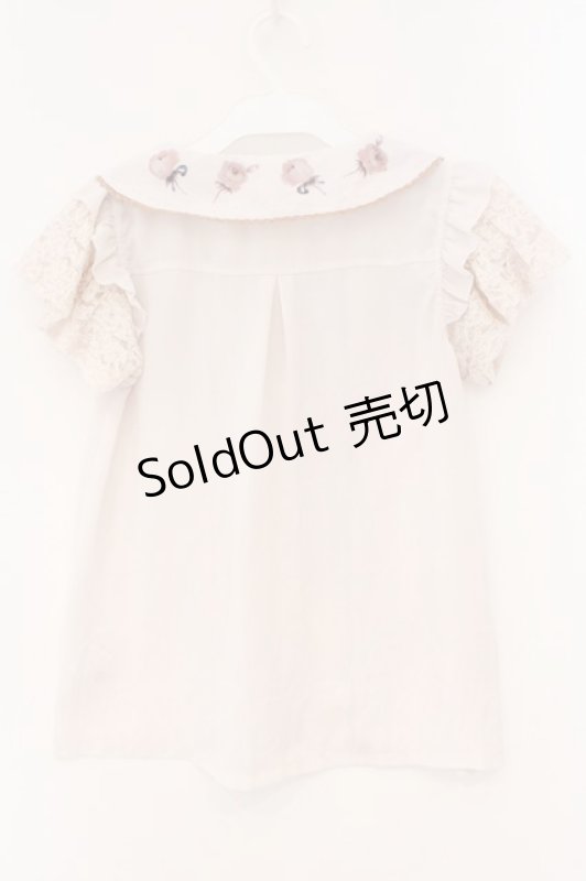 画像3: LIZ LISA / ROSEブラウス  アイボリー×ブラウン系 O-26-02-26-049-LO-BL-IG-OS (3)