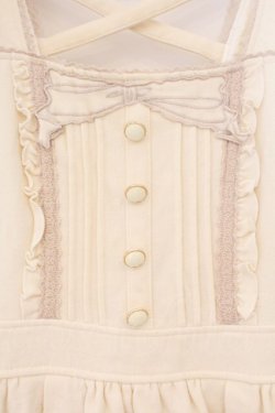 画像2: LIZ LISA / リボン刺繍ワンピース  アイボリー O-26-02-26-050-LO-OP-IG-OS