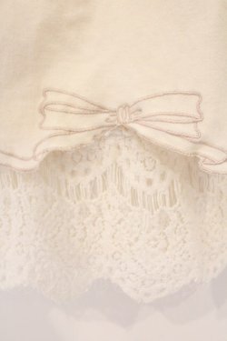 画像3: LIZ LISA / リボン刺繍ワンピース  アイボリー O-26-02-26-050-LO-OP-IG-OS