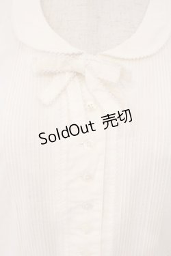 画像2: WONDERFUL WORLD / タックリボンワンピース  シロ O-26-02-26-053-LO-OP-IG-OS