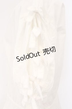 画像4: WONDERFUL WORLD / タックリボンワンピース  シロ O-26-02-26-053-LO-OP-IG-OS