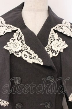 画像2: Innocent World / ヴィクトリアンコートワンピース M グレー O-26-02-26-060-IW-OP-IG-OS