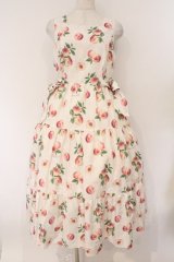 Melody BasKet / Peach Artジャンパースカート M アイボリー O-26-02-26-062-LO-OP-IG-OS