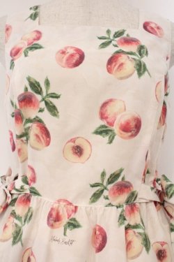 画像2: Melody BasKet / Peach Artジャンパースカート M アイボリー O-26-02-26-062-LO-OP-IG-OS