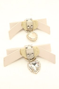 画像10: LIZ LISA / ビジューストラップ2連リボンパンプス M ピンク O-26-02-26-1042-LO-SH-OW-OS