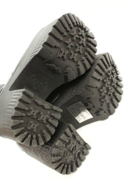 画像4: YOSUKE / 厚底ロングブーツ M ブラック O-26-02-26-1044-PU-SH-OW-OS