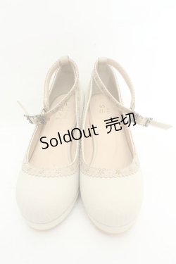 画像2: axes femme / 刺繍スカラップパンプス L ベージュ O-26-02-26-1045-AX-SH-IG-ZT0312G