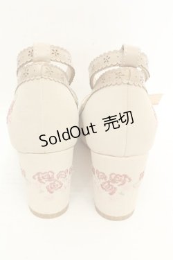 画像3: axes femme / 刺繍スカラップパンプス L ベージュ O-26-02-26-1045-AX-SH-IG-ZT0312G