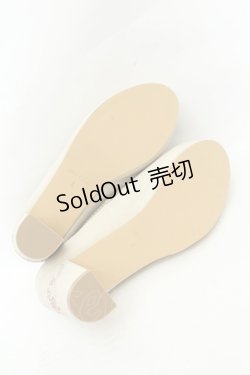 画像4: axes femme / 刺繍スカラップパンプス L ベージュ O-26-02-26-1045-AX-SH-IG-ZT0312G