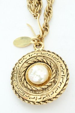 画像2: KANEKO ISAO / パール配色チェーンベルト  ゴールド O-26-02-26-1006-EL-ZA-IG-OS