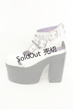 画像6: YOSUKE / 厚底パンプス L ホワイト O-26-02-26-1047-PU-SH-OW-OS