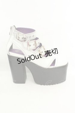 画像7: YOSUKE / 厚底パンプス L ホワイト O-26-02-26-1047-PU-SH-OW-OS