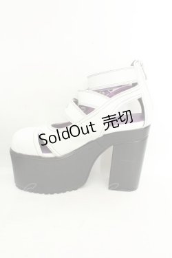 画像8: YOSUKE / 厚底パンプス L ホワイト O-26-02-26-1047-PU-SH-OW-OS