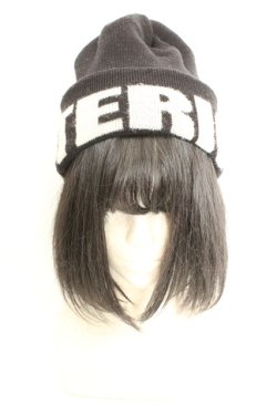 画像2: HYSTERIC GLAMOUR / ロゴニットキャップ F ブラック O-26-02-26-1049-PU-ZA-YM-OS