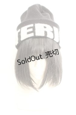 画像2: HYSTERIC GLAMOUR / ロゴニットキャップ F ブラック O-26-02-26-1049-PU-ZA-YM-ZTK037