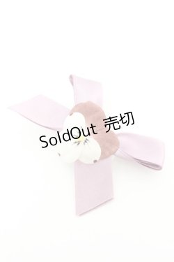 画像1: PINK HOUSE / パンジーコサージュ2WAYミニブローチ  ラベンダー O-26-02-26-1053-LO-AC-OW-OS