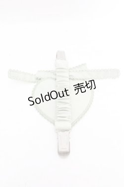 画像3: PINK HOUSE / ハートアップリケたくし上げクリップ  グリーン O-26-02-26-1055-LO-ZA-OW-OS