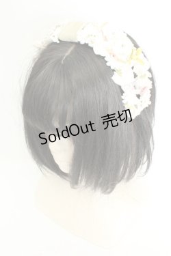 画像1: Belle des Poupee / フラワーカチューシャ  キナリ O-26-02-26-1067-PU-AC-OW-OS