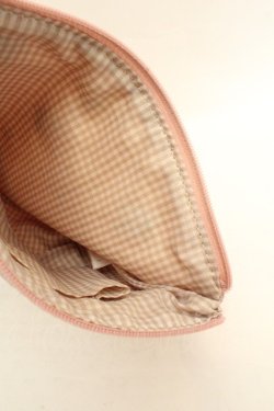 画像3: Maison de FLEUR / リンゴポーチ  ピンク O-26-02-26-1069-LO-ZA-OW-OS