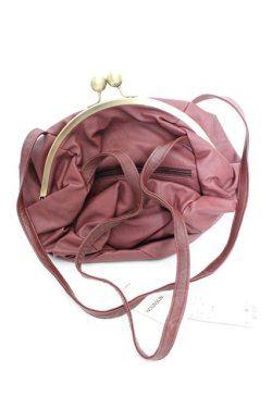 画像2: axes femme / ガマグチアウトポケットバッグ  ワイン O-26-02-26-1071-AX-BG-OW-OS