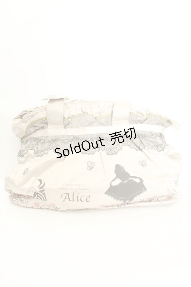画像1: axes femme / DISNEYコラボアリスバッグ  グレージュ O-26-02-26-1072-AX-BG-OW-ZTK021 (1)