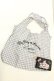 画像1: m petit by misako / サンリオキャラクターズコラボポーチ付きショッピングバッグ  クロ O-26-02-26-1078-LO-BG-OW-OS (1)
