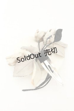 画像3: WONDERFUL WORLD / フラワーコサージュぱっちんピン  - O-26-02-26-1009-LO-AC-IG-OS