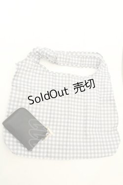 画像3: m petit by misako / サンリオキャラクターズコラボポーチ付きショッピングバッグ  クロ O-26-02-26-1078-LO-BG-OW-OS