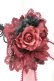 画像2: ALICE and the PIRATES / ローズコサージュチョーカー  ワイン O-26-02-26-1082-PA-AC-OW-OS (2)