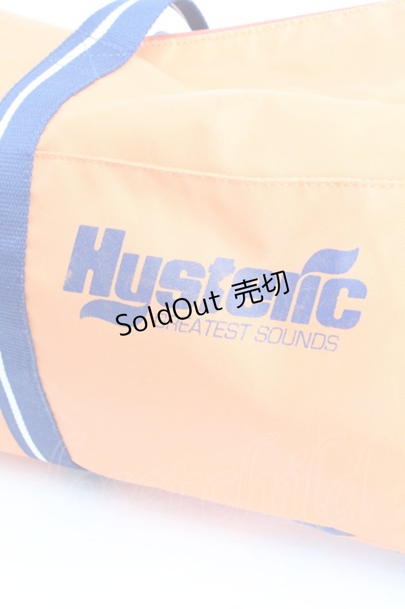 画像2: HYSTERIC GLAMOUR / GUITAR GIRL ミニドラムバッグ  オレンジ O-26-02-26-1087-PU-BG-YM-ZT346 (2)