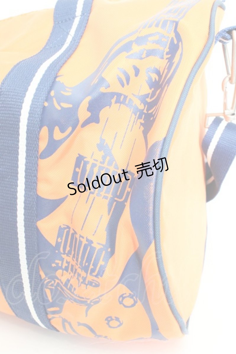 画像3: HYSTERIC GLAMOUR / GUITAR GIRL ミニドラムバッグ  オレンジ O-26-02-26-1087-PU-BG-YM-ZT346 (3)
