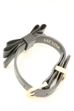 画像2: LIZ LISA / リボンブレスレット  クロ O-26-02-26-1036-LO-AC-OW-OS
