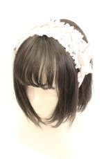 画像1: LIZ LISA / ヘッドドレスライクカチューシャ  ピンク O-26-02-26-1038-LO-AC-OW-ZT639-F004 (1)