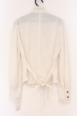 画像5: Innocent World / ルーシーブラウス M 生成り×ブラウン O-26-02-26-065-IW-BL-IG-OS