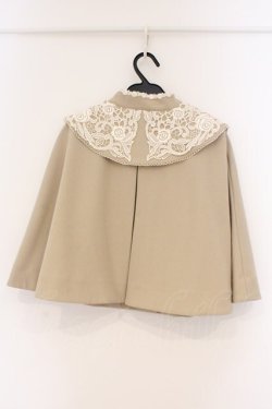 画像5: Innocent World / 白薔薇ケープ M ベージュ O-26-02-26-066-IW-JA-IG-OS