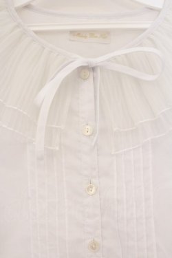 画像2: Melody BasKet / Alice in Melodylandブラウス  シロ O-26-02-26-068-LO-BL-IG-OS