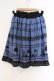 画像2: axes femme / バイカラーメルヘンスカート M ブルー O-26-02-26-087-AX-SK-IG-OS (2)
