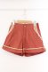 画像1: axes femme / レースパールキュロット  オレンジ O-26-02-26-094-AX-PA-IG-OS (1)